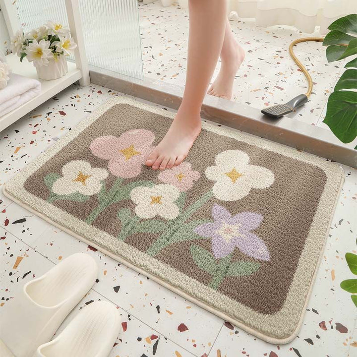 Cute Duck-Themed Bathroom Mat