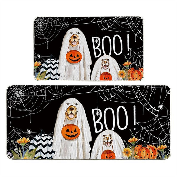 Halloween Themed Kitchen Mat Set