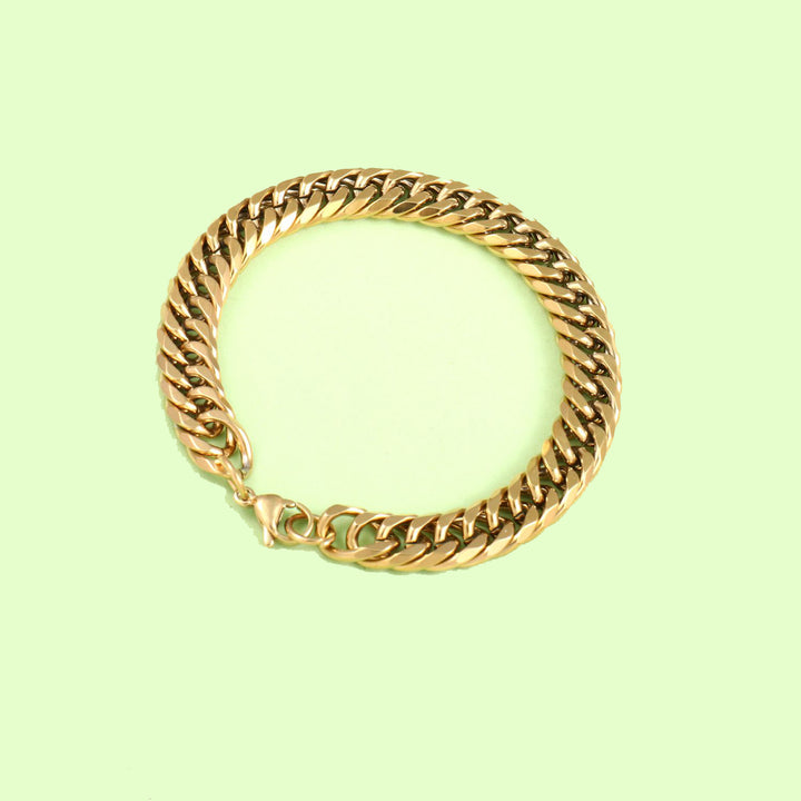 Bold Interwoven Chain Bracelet Kalsten