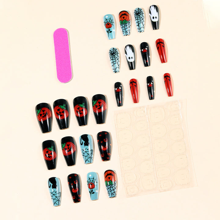 Halloween-themed Nail Art Extensions Kalsten