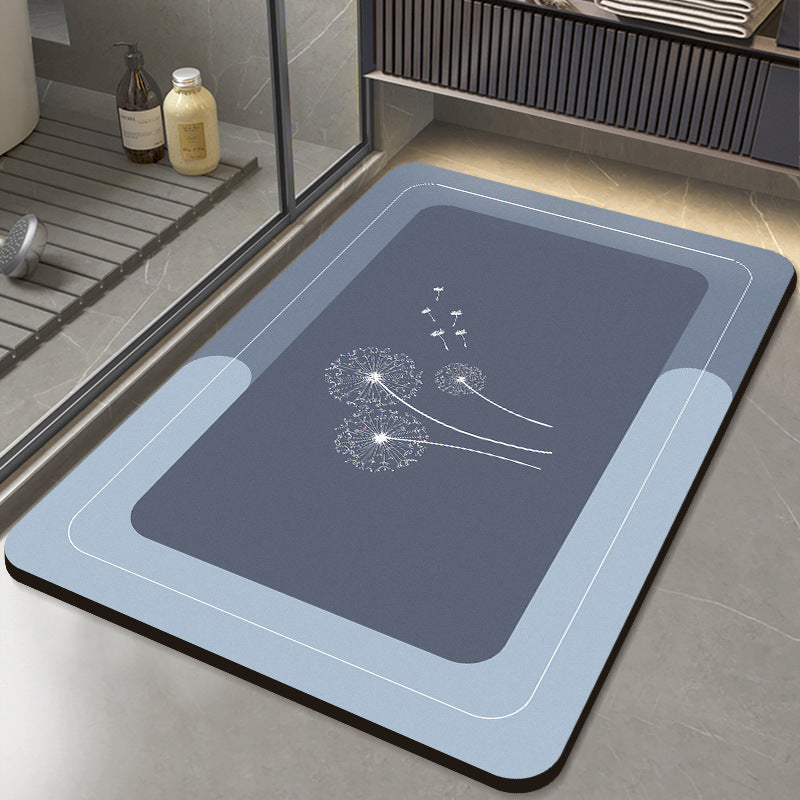 Contemporary Decorative Bath Mat Kalsten