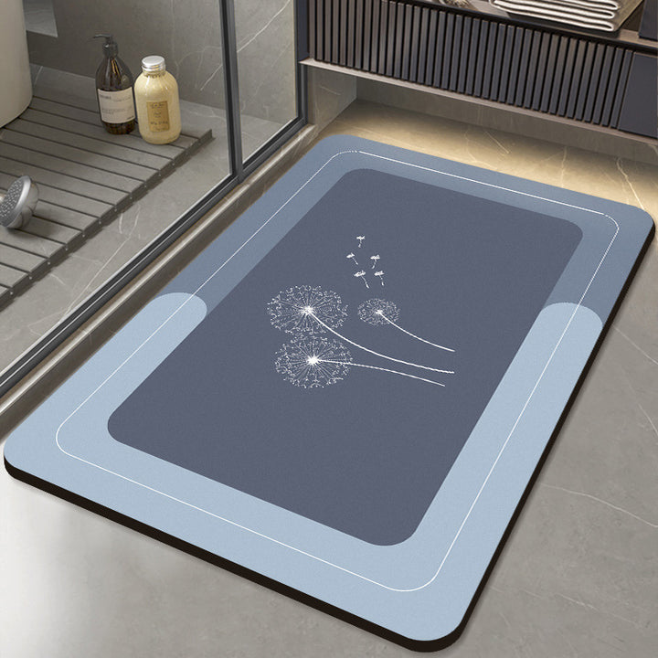 Contemporary Decorative Bath Mat Kalsten