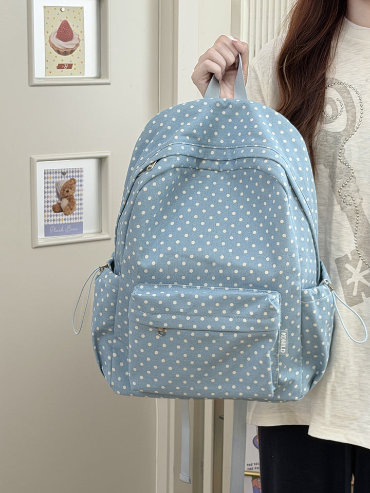 Playful Polka Dot Backpack Kalsten