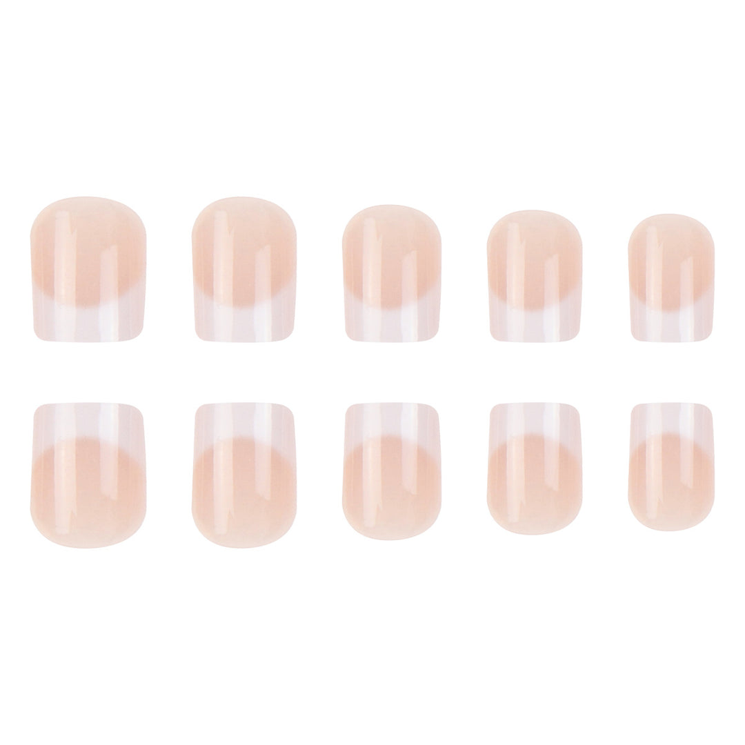 Elegant French Tip Press-On Nail Set Kalsten