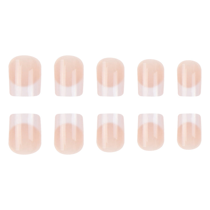 Elegant French Tip Press-On Nail Set Kalsten