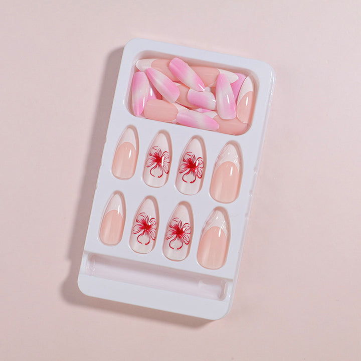 Premium Press-On Nail Set with Decorative Accents Kalsten