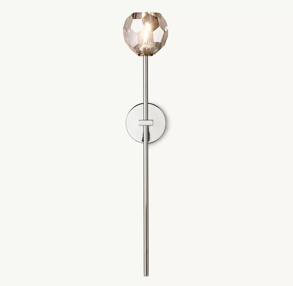 Elegant Crystal Wall Sconce