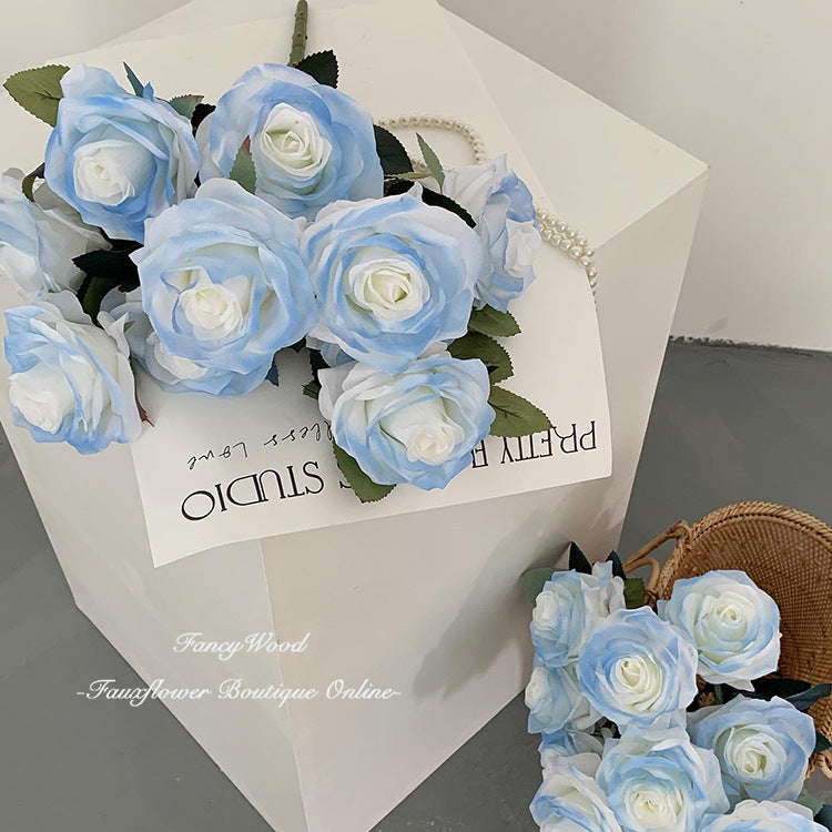 Realistic Faux Rose Bouquet