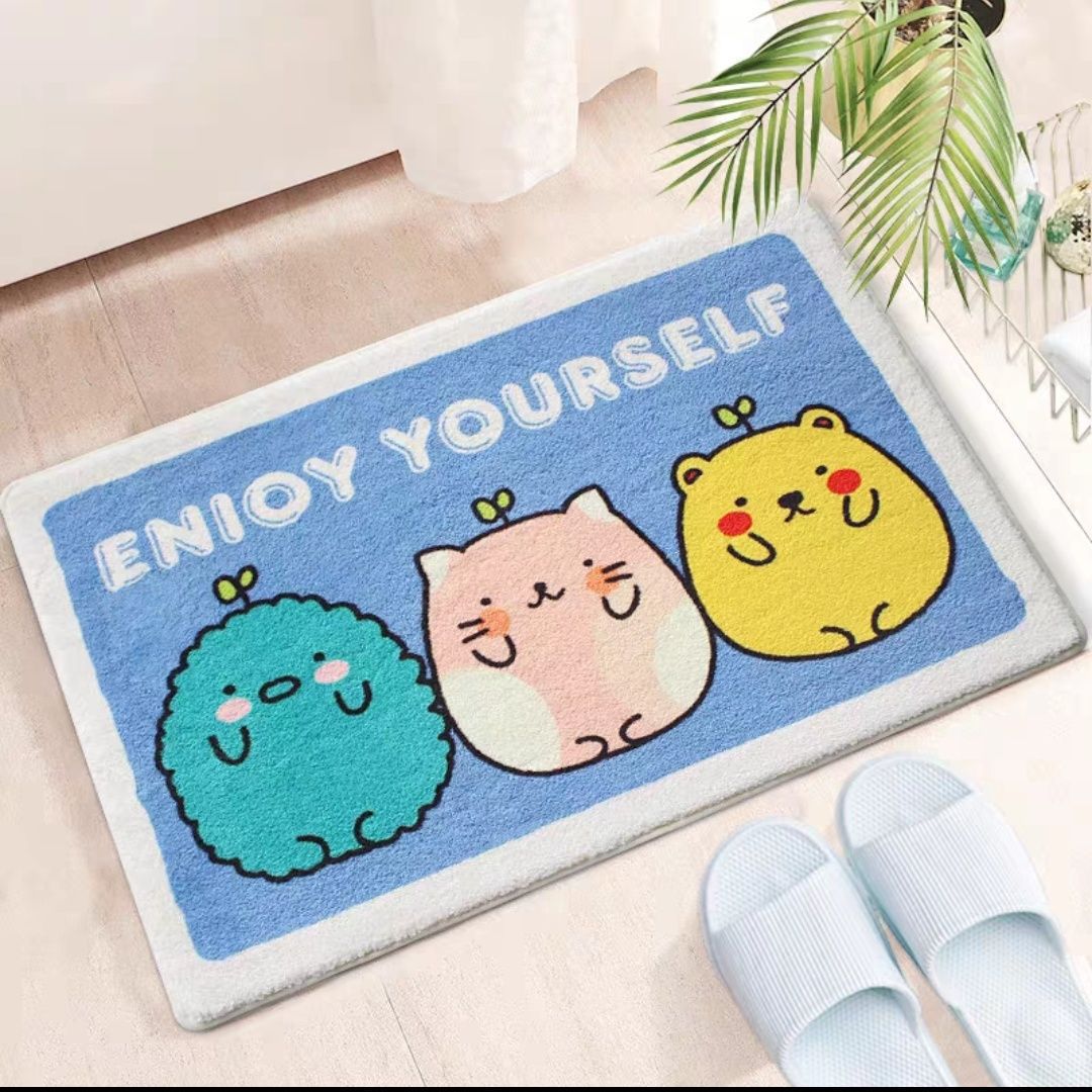 Whale-Themed Bathroom Mat