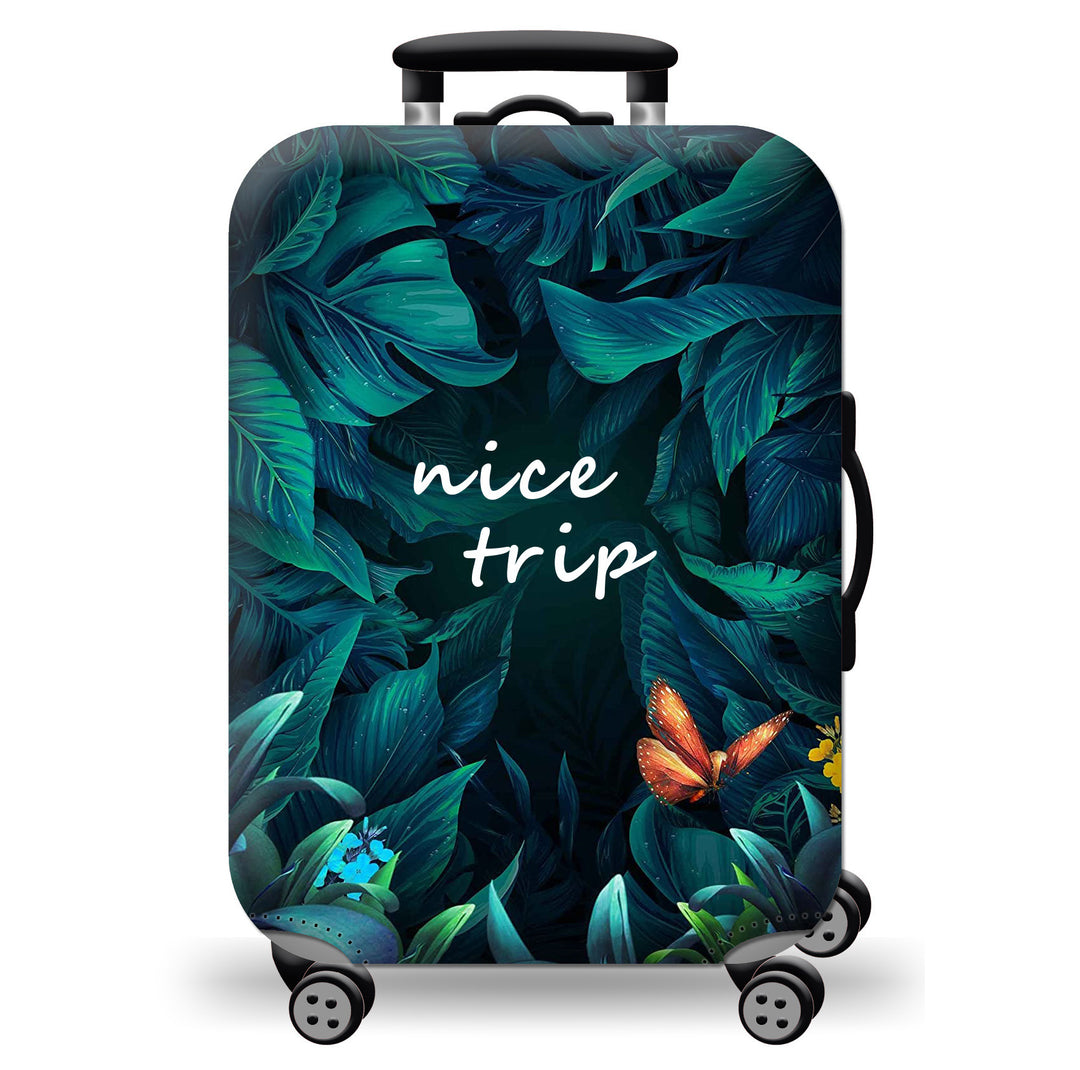 Unisex Hard-shell suitcase with stunning mountain landscape design Kalsten