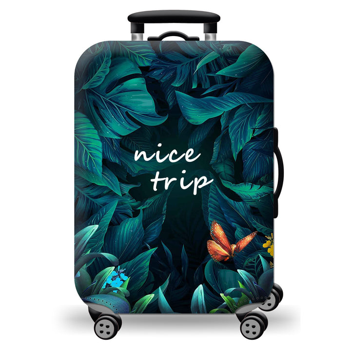 Unisex Hard-shell suitcase with stunning mountain landscape design Kalsten