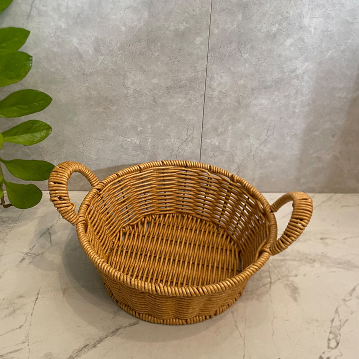 Handwoven Decorative Serving Basket Kalsten