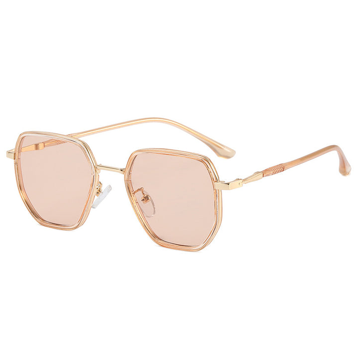 Women geometric sunglasses with elegant lens design Kalsten