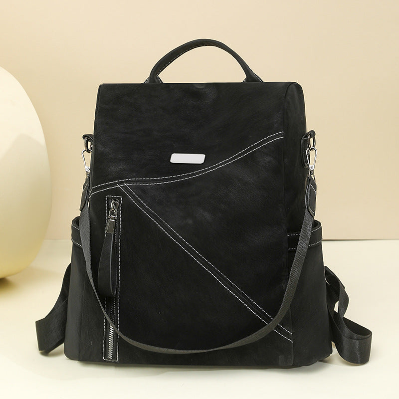 Stylish Multi-Functional Leather Backpack Kalsten