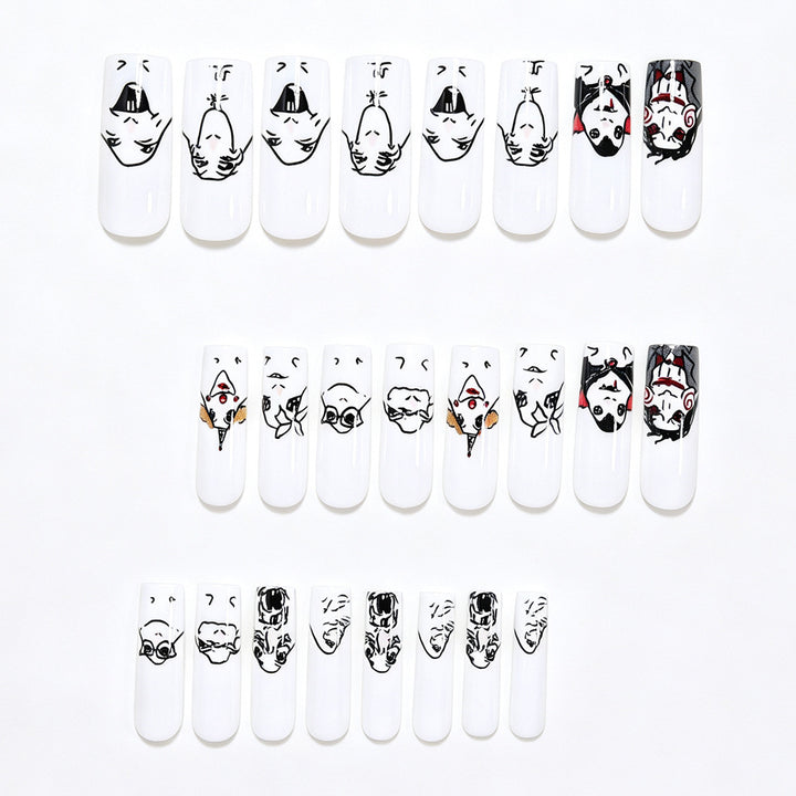 Themed Character Nail Art Decals Kalsten