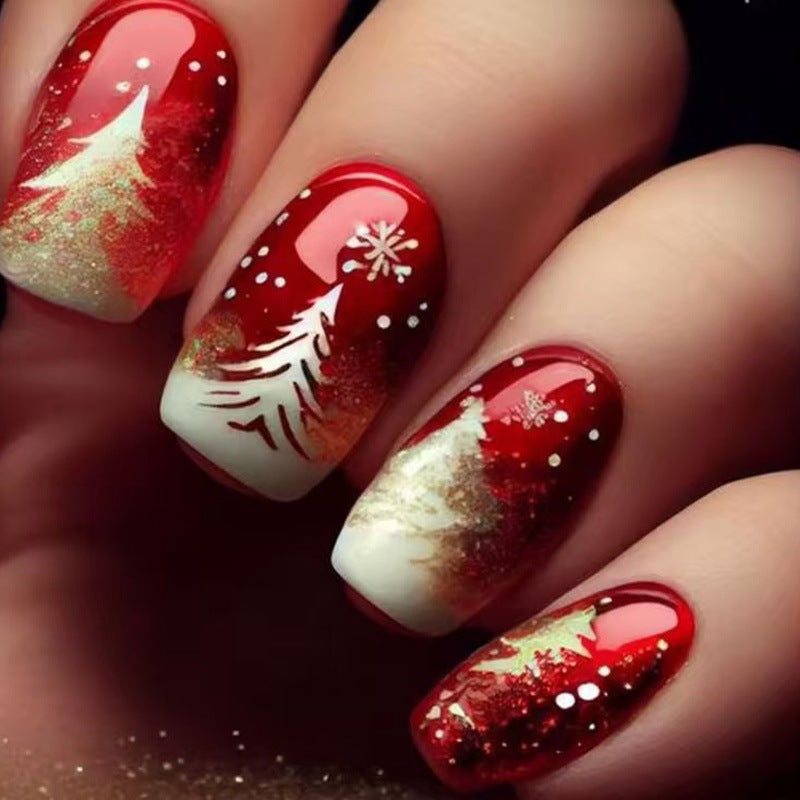 Creative Christmas Art Nails Set Kalsten