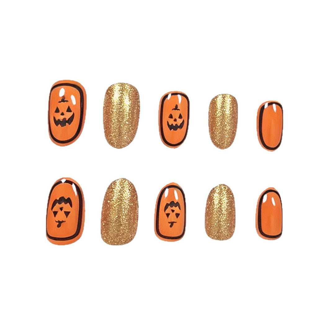 Halloween-Themed Glittering Nail Art Set Kalsten
