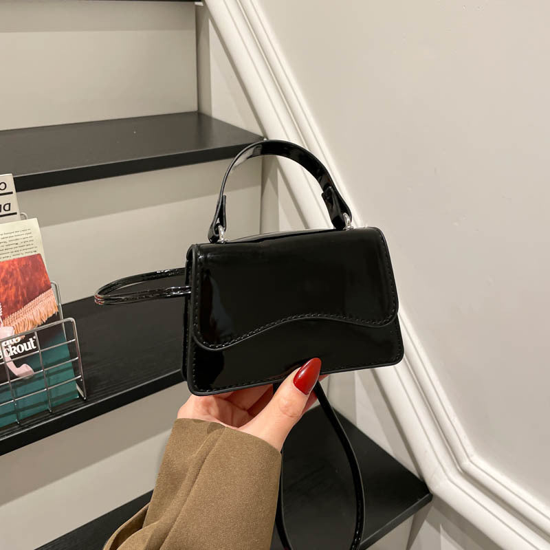 WoStylish Patent Leather Mini Handbag Kalsten