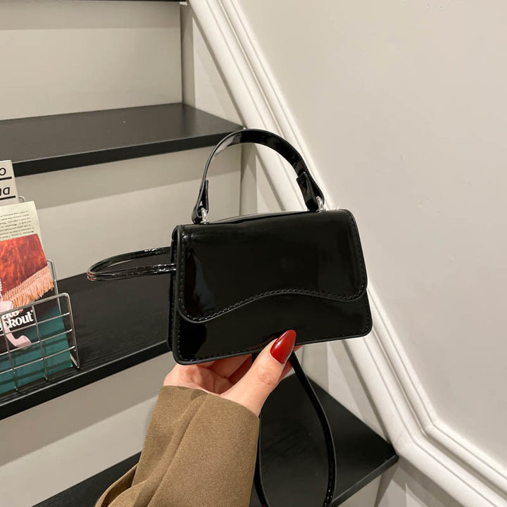 WoStylish Patent Leather Mini Handbag Kalsten