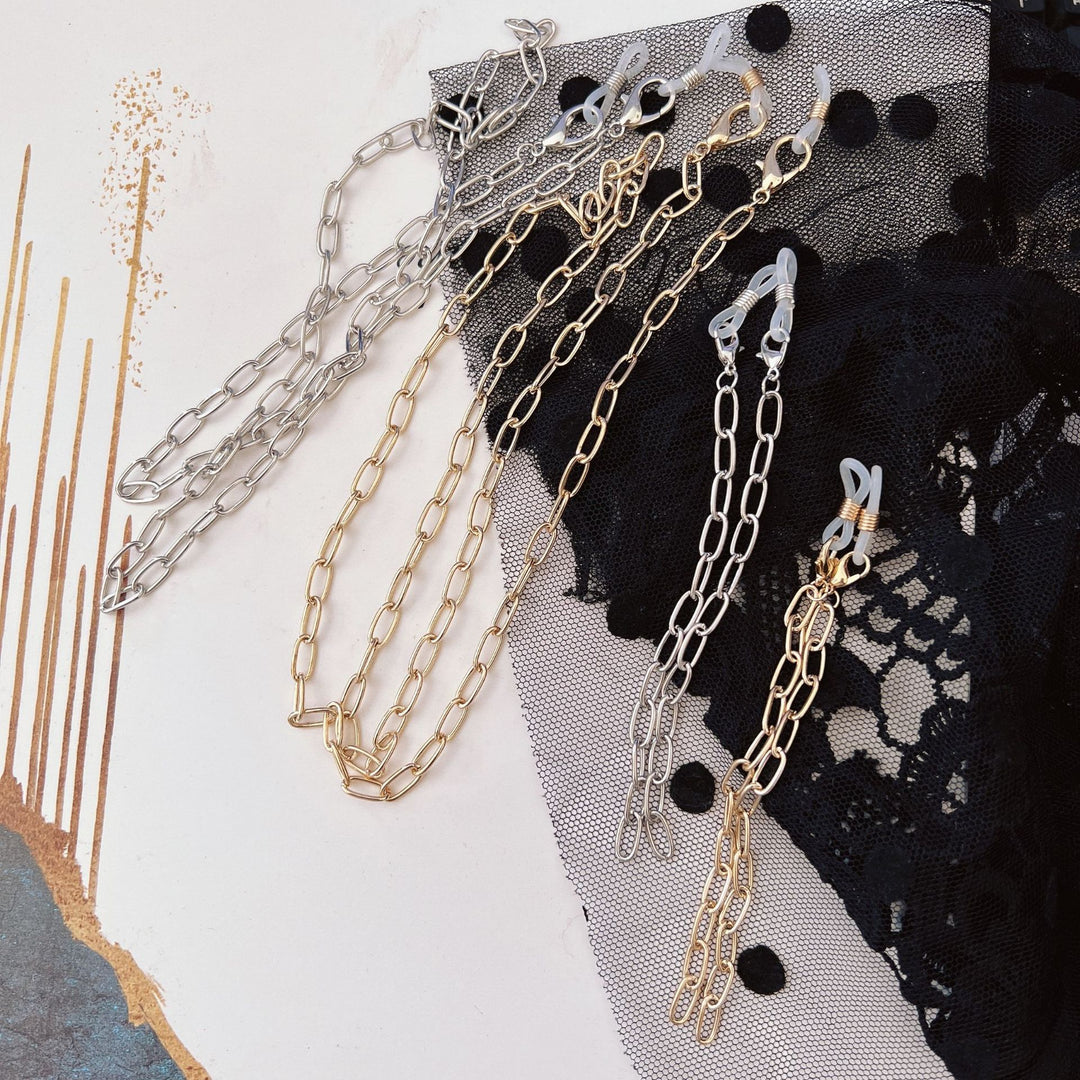 Stylish Long-Link Eyewear Chain Kalsten