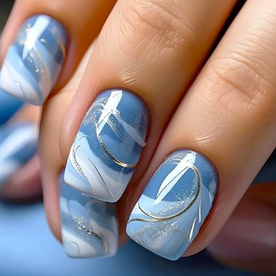 Artistic 3D Acrylic Nail Art Extensions Kalsten