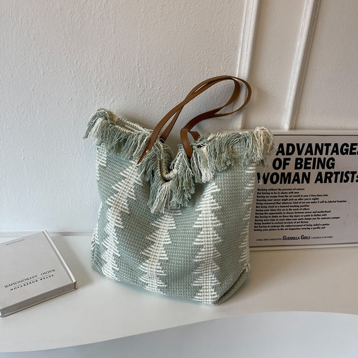 Bohemian Handwoven Tote Bag