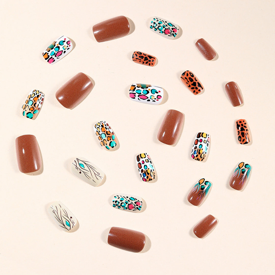 Exotic Animal Print Nail Art Set Kalsten