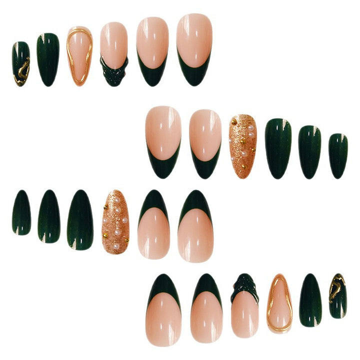 Glamorous Decorative Press-On Nail Art Kalsten