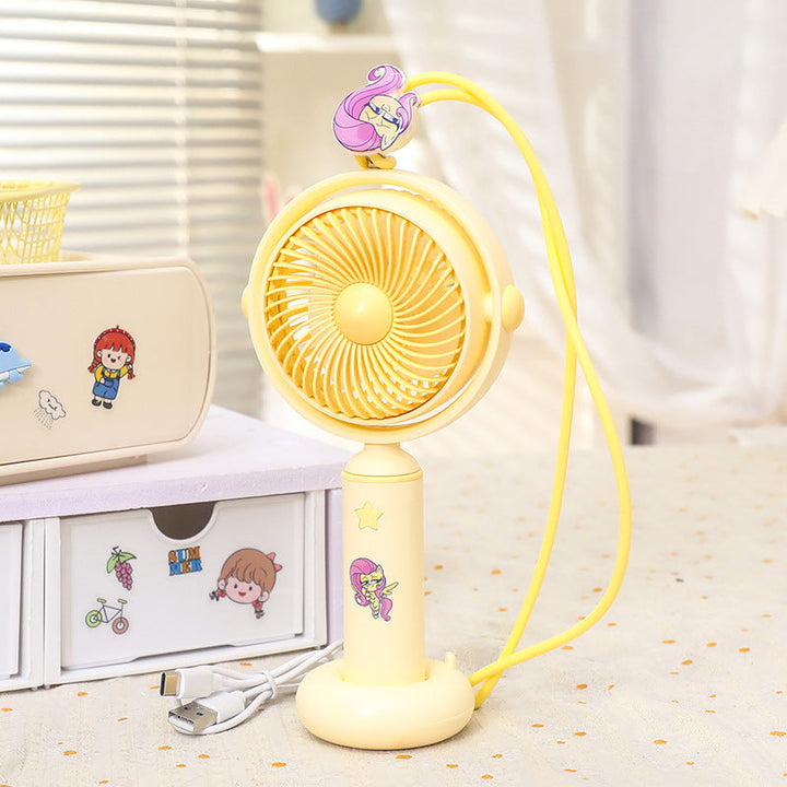 Women's Portable Handheld Fan with Flexible Mounting System Kalsten