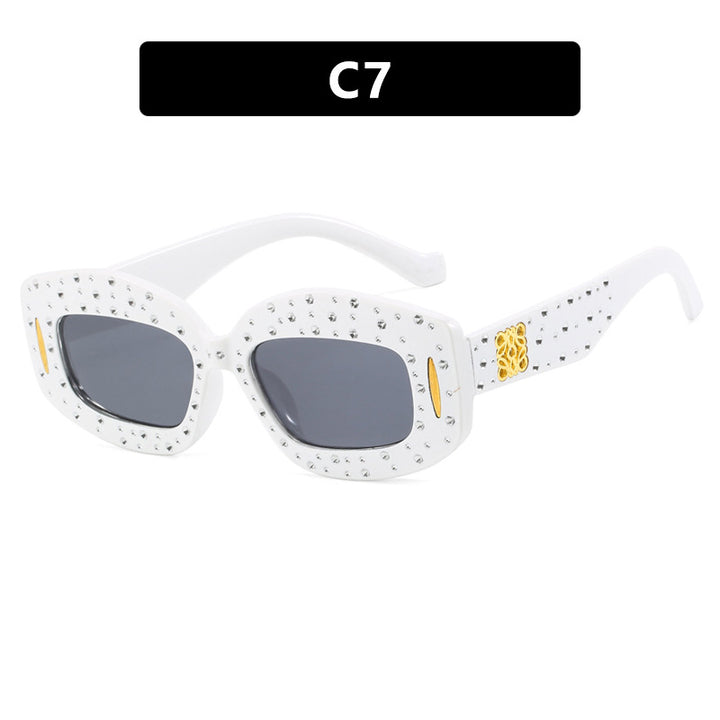 Women's fashionable sunglasses with glamorous rhinestone embellishment Kalsten