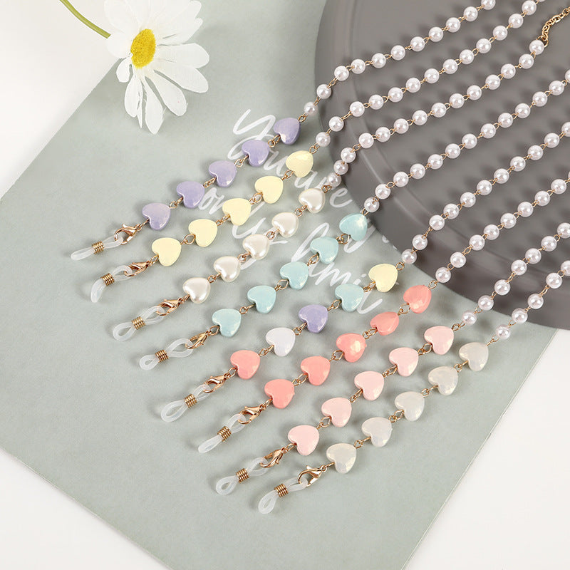 Heart Charm Eyewear Chain Kalsten