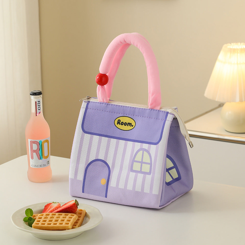 Cute House-Shaped Lunch Bag Kalsten