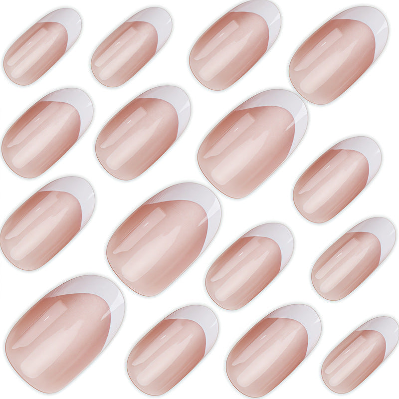 Elegant French Tip Press-On Nails Kalsten 1789389238