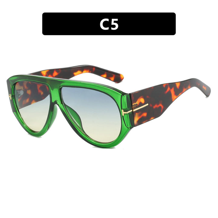 Women's Geometric Sunglasses with Modern Frame and Polarized Lenses Kalsten