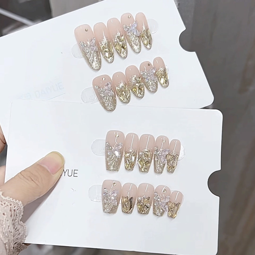 Glamorous Decorative Press-On Nails Kalsten