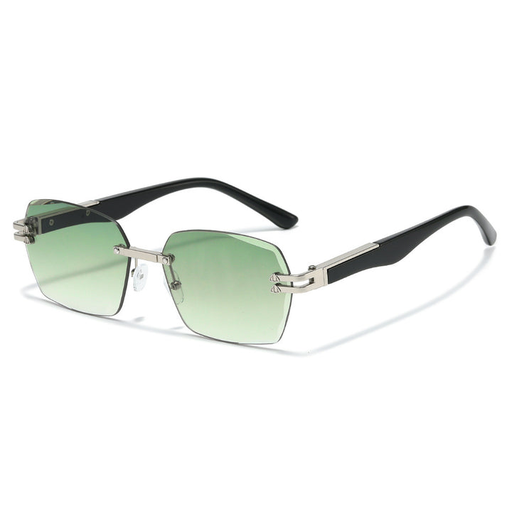 Oversized Geometric Sunglasses with Metal Details Kalsten