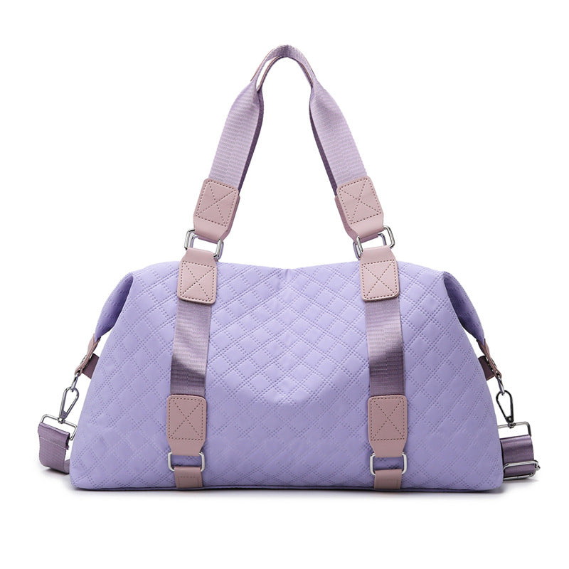 Quilted Travel Duffel Bag