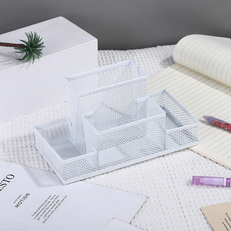 Multi-Compartment Wire Mesh Organizer Kalsten