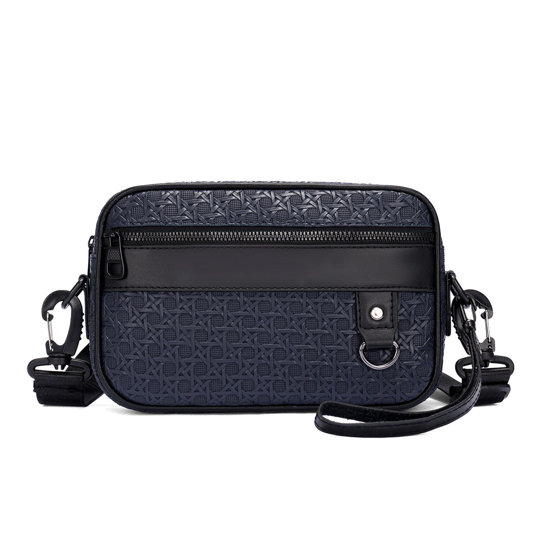 Textured Utility Crossbody Bag