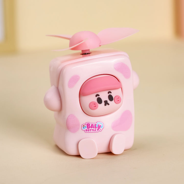 Ladies interactive Mini-Fan with Toy Design Kalsten