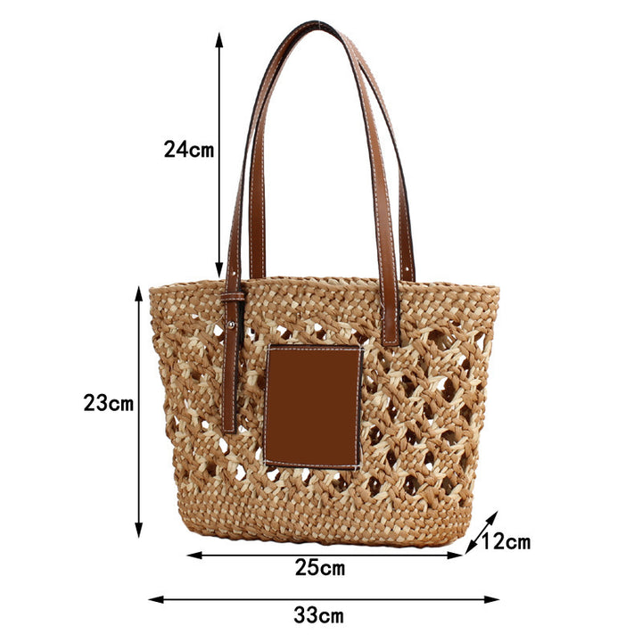 Beach bag with practical inner pockets and sturdy handles Kalsten