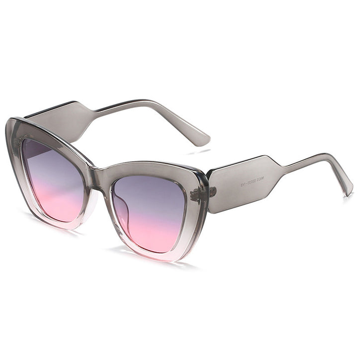 Fashion-Forward Geometric Frame Sunglasses Kalsten