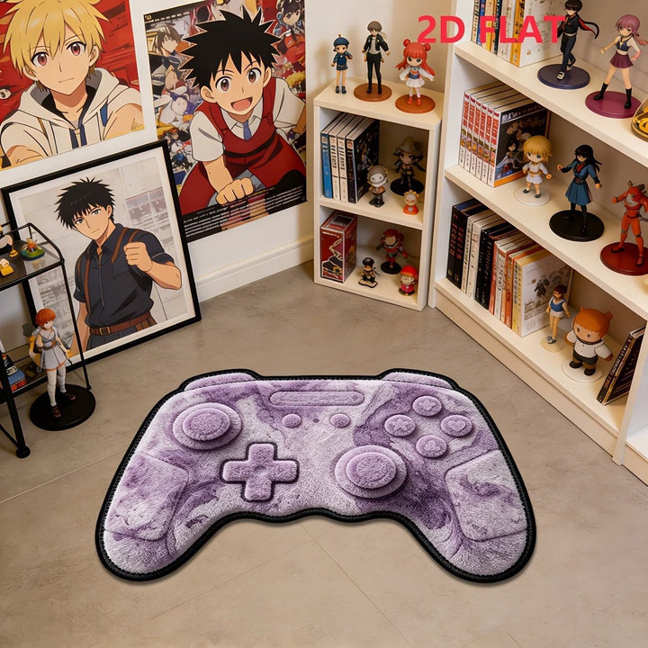 Gaming Console-Shaped Area Rug