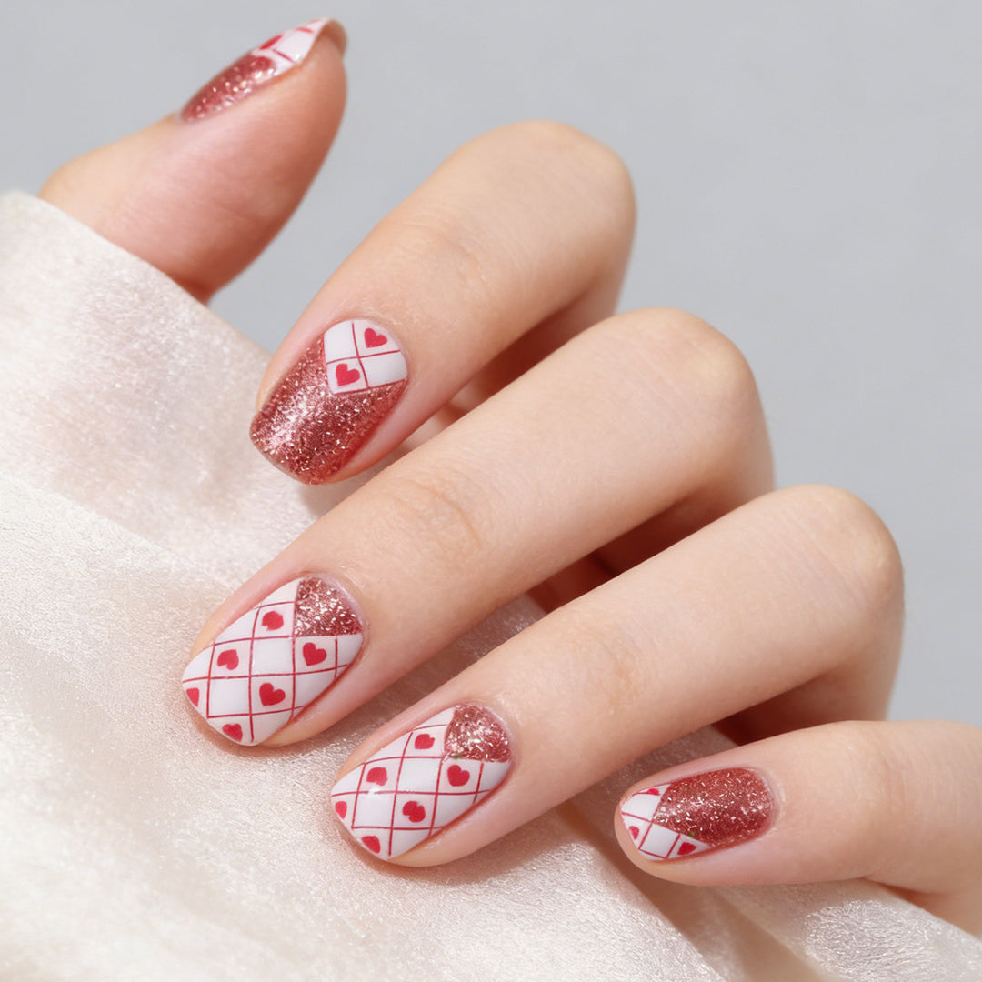 Heart Pattern Nail Art Kit Kalsten