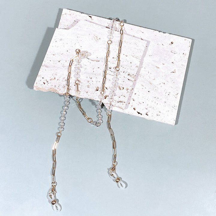 Fashionable Jewelry Holder Chain Made of Glossy Metal Kalsten