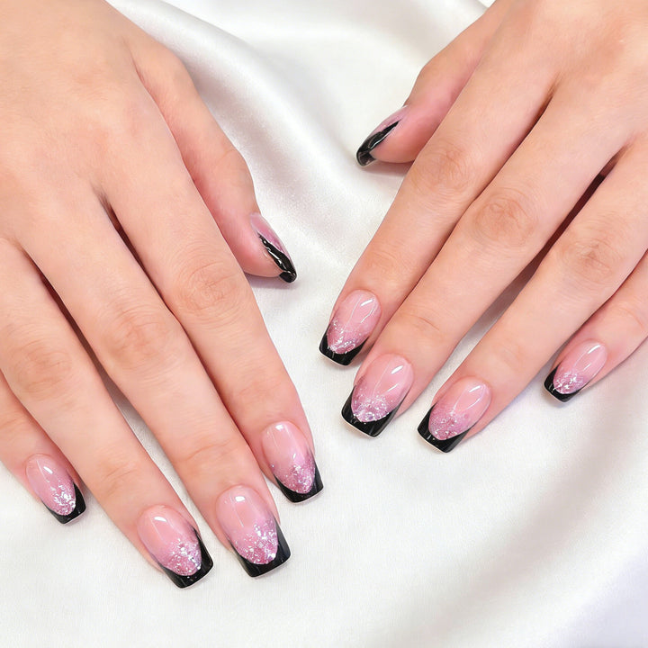 Sparkling Tip Press-On Nail Set Kalsten
