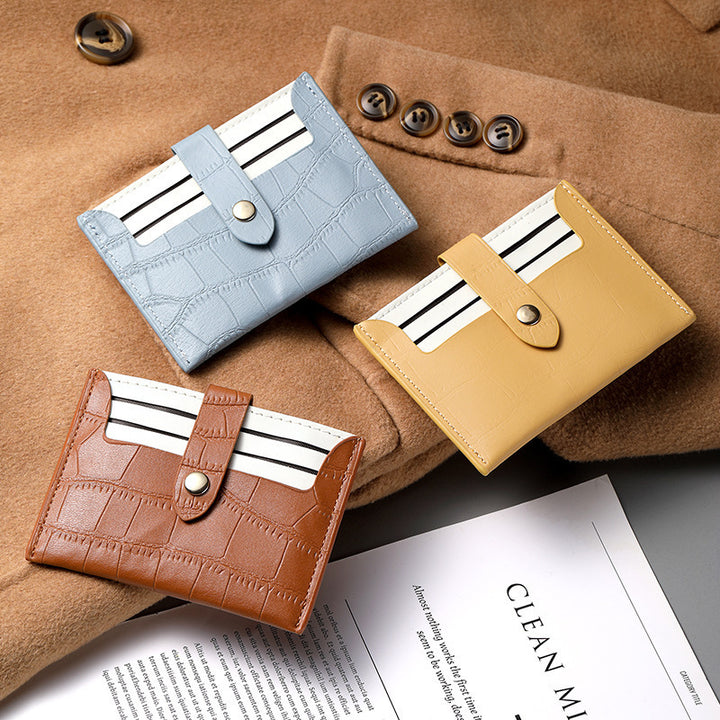 Faux Leather Card Holder Kalsten