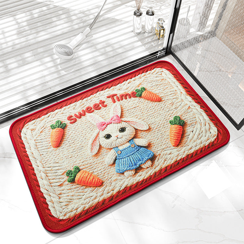 Decorative Cartoon Bath Mat Kalsten