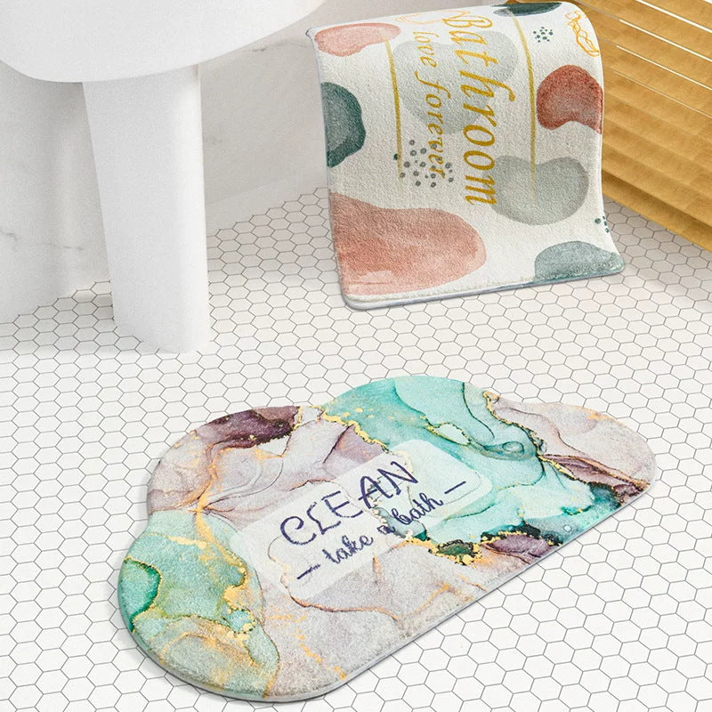 Plush Cloud Shaped Bath Mat Kalsten