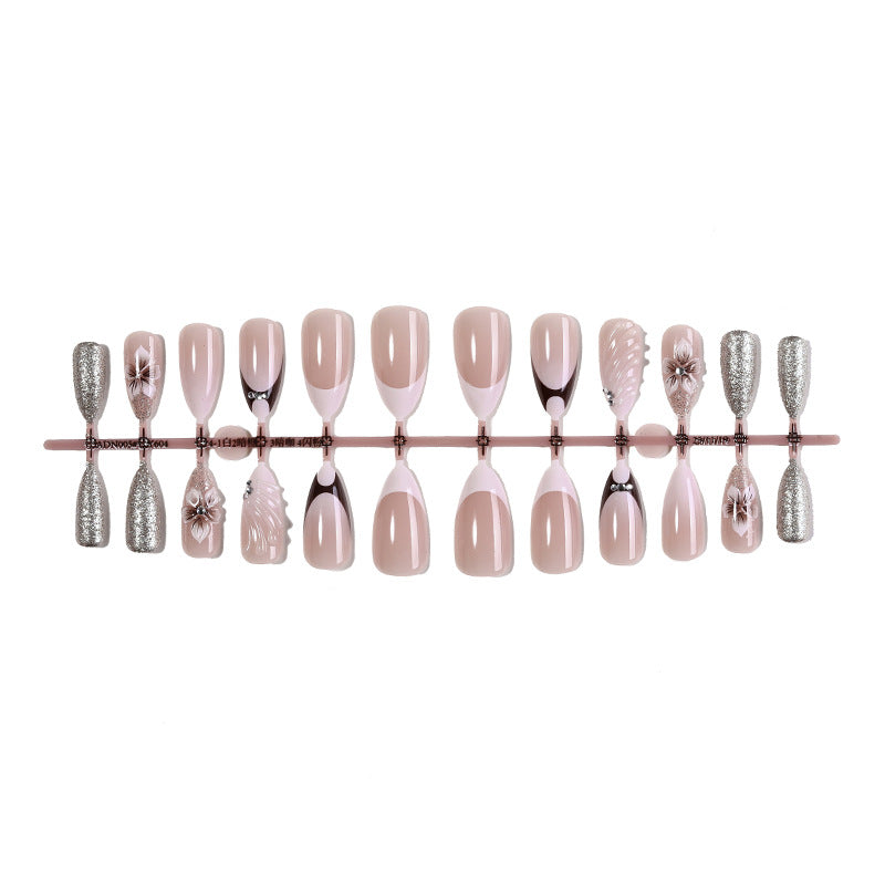 Luxurious Press-On Nail Art Set Kalsten